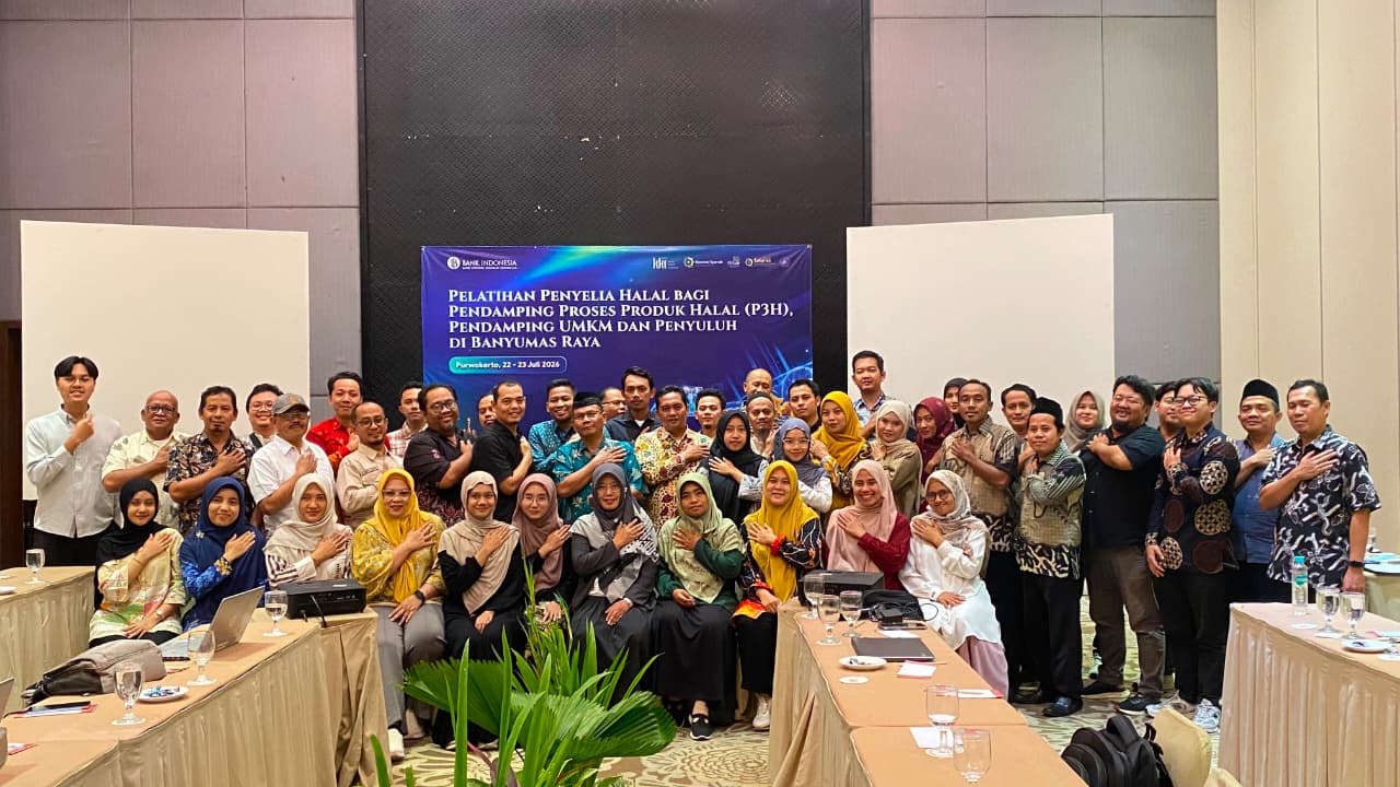 Sinergi Bank Indonesia Purwokerto dan Halal Senter UMP Perkuat Ekosistem Halal melalui Pelatihan Penyelia Halal di Banyumas Raya